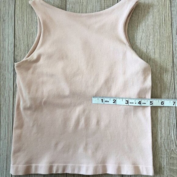 Intimately Free People Clean Lines Cami Nude Cropped Seamless Womens Tank XS/S - Picture 8 of 10